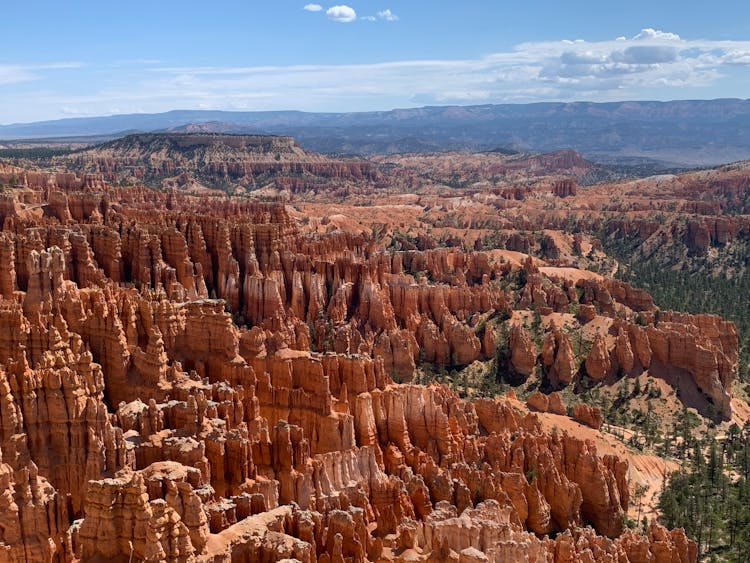 Aerial Photography Of Bryce Amphitheater