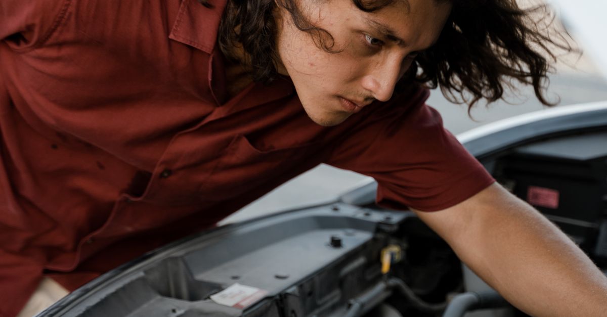Man Testing Engine Man Checking Car Engine · Free Stock Photo