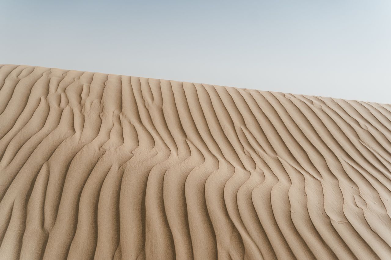 captivating image of pristine sand dunes showcasing natural patterns a