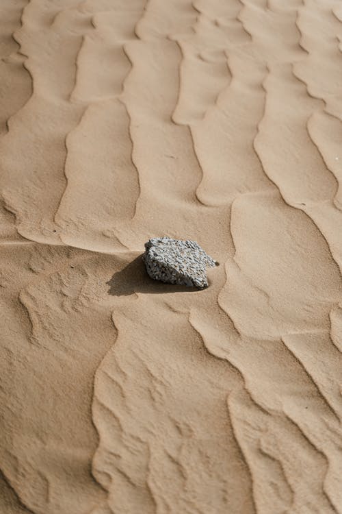 A Rock on Sand