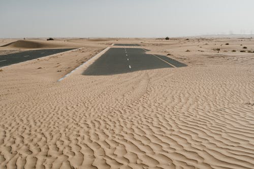 Roads Covered in Sand