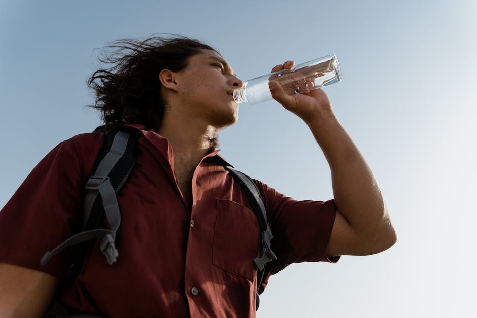 responsible traveler with reusable water bottle hiking - eco tourism packages responsible traveler with reusable water bottle hiking - eco tourism packages