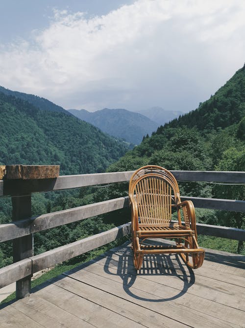 Porch with Mountain View