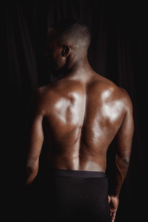  Photo of a Shirtless Muscular Man