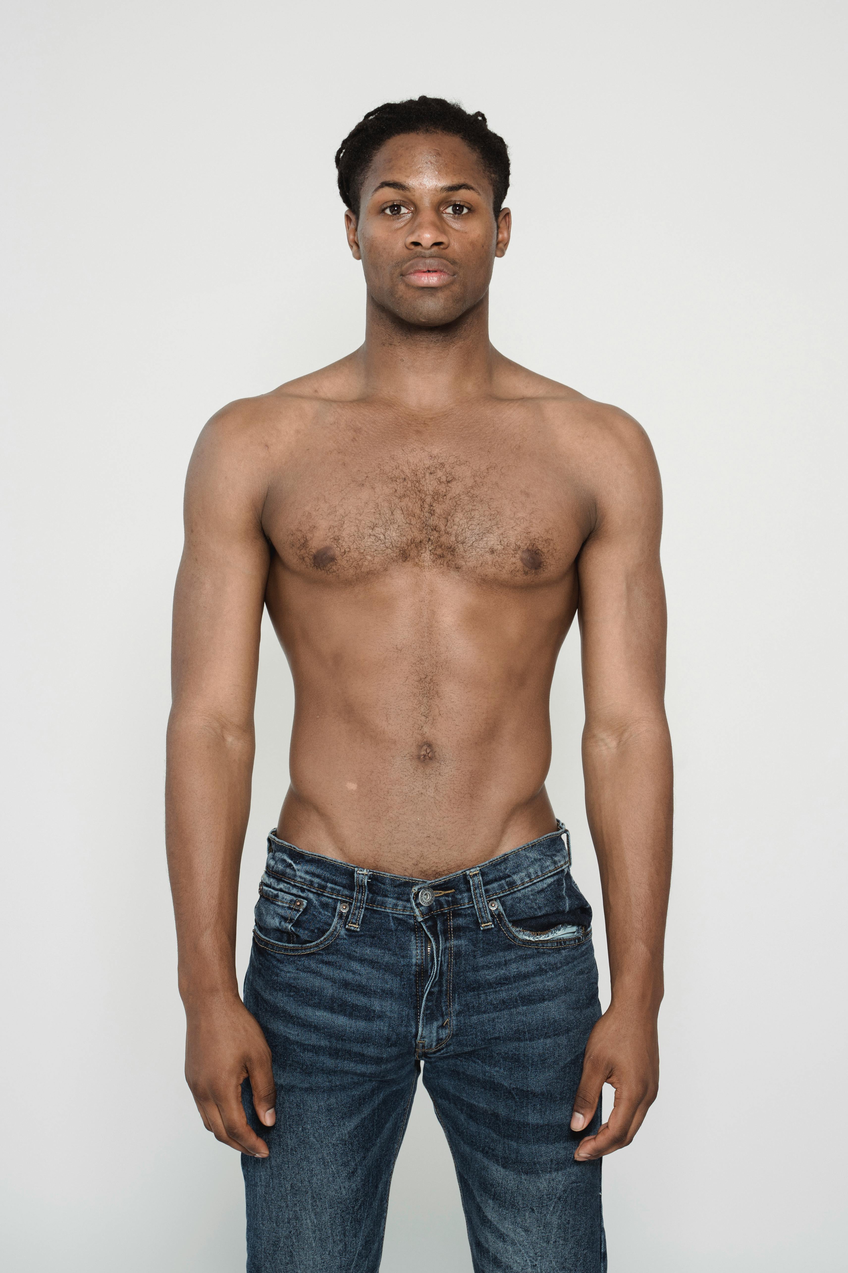 Shirtless Men With Black Background · Free Stock Photo