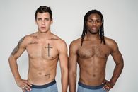 Shirtless Men with Their Hands on Waist