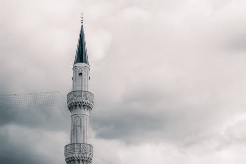 Darmowe zdjęcie z galerii z białe niebo, islam, meczet