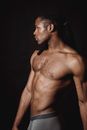 Man with Muscular Body