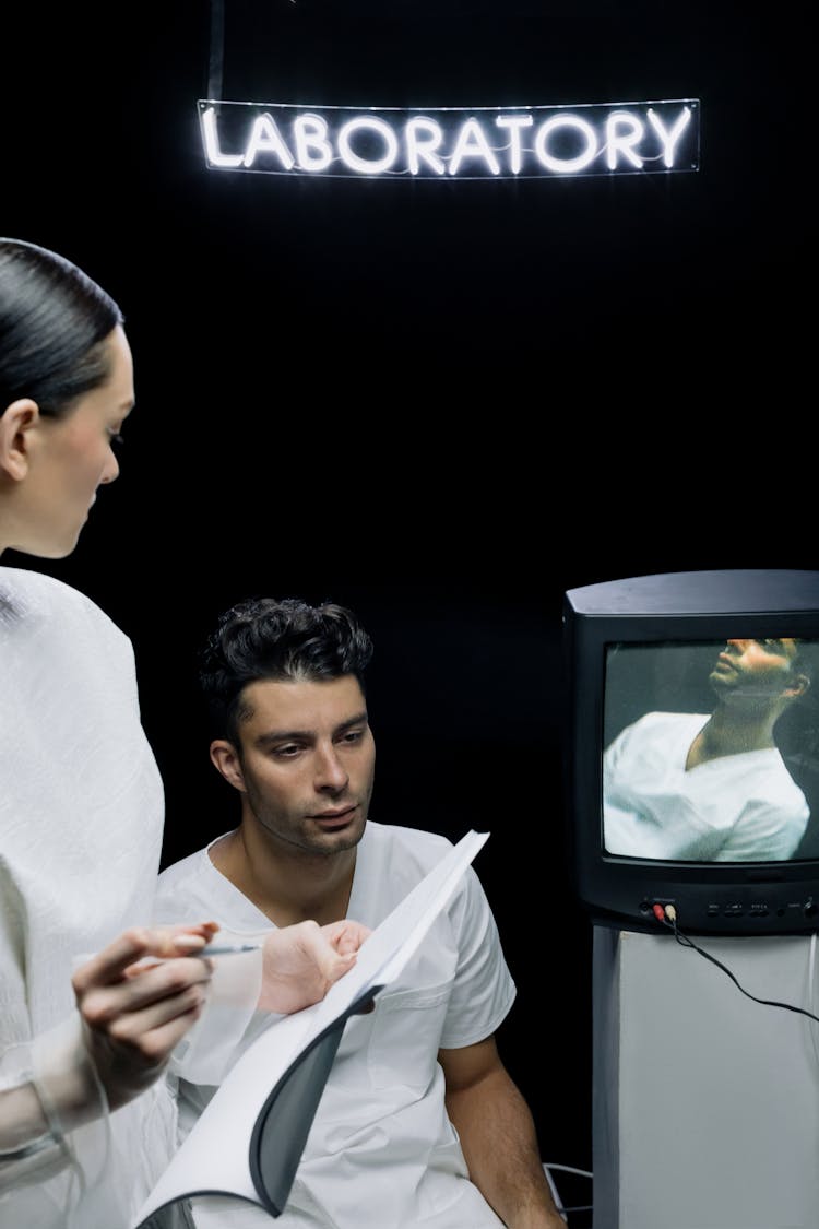 Woman Looking At A Patient