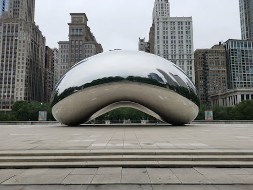 Free Cloud Gate Chicago Stock Photo