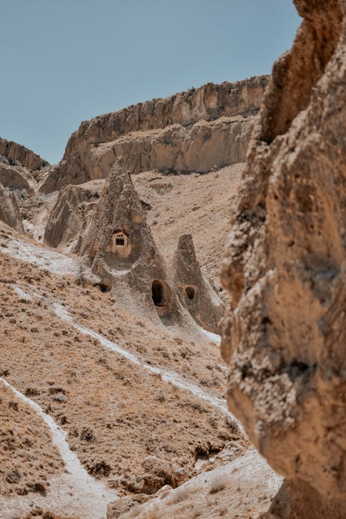 Rocky Desert Landscape with Rock Formations