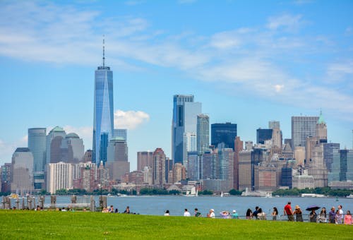 The New York City Under the Blue Sky