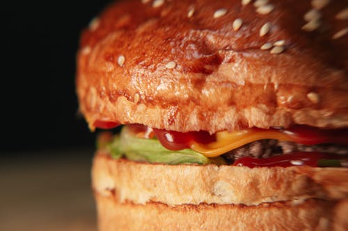 Gratis stockfoto met bolletje, brood, broodje hamburger Stockfoto