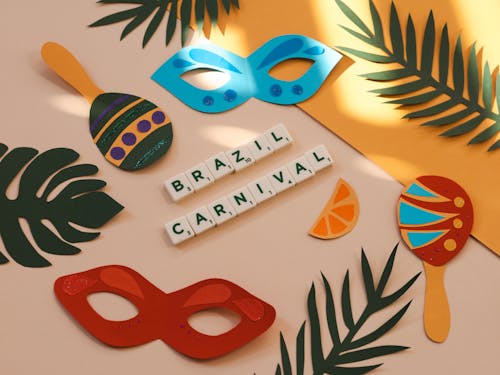 Kostnadsfri bild av brasilianska karnevalen, brasilien karneval, brevplattor