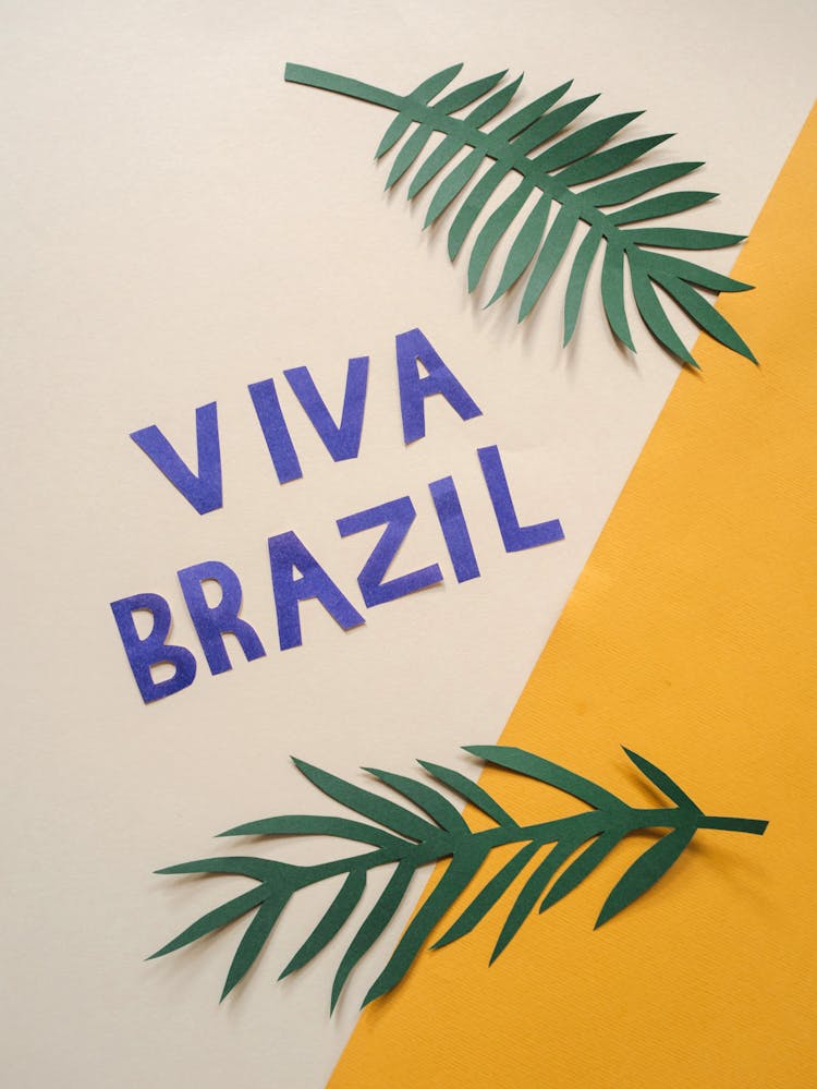 Viva Brazil Paper Cut-Outs