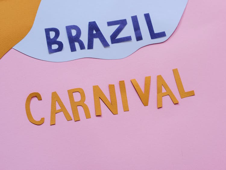 Brazil Carnival Paper Cut-Outs