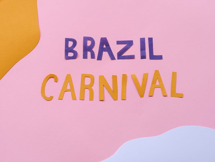 Brazil Carnival Paper Cut-Outs