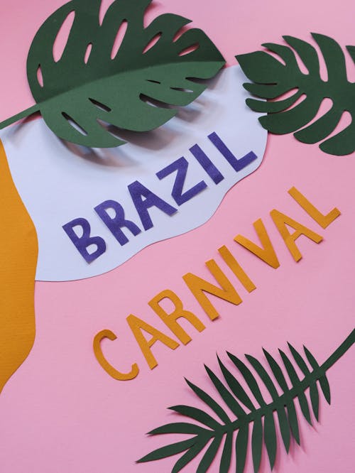 Brazil Carnival Paper Cut-Outs