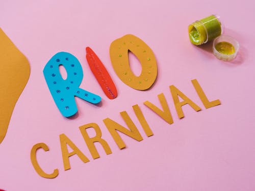 Rio Carnival Paper Cut-Outs