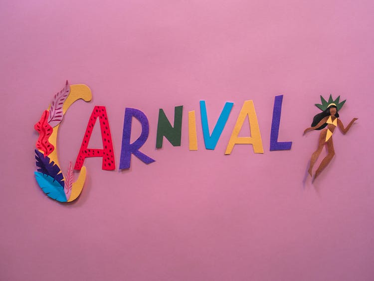 Rio Carnival Paper Cut-Outs