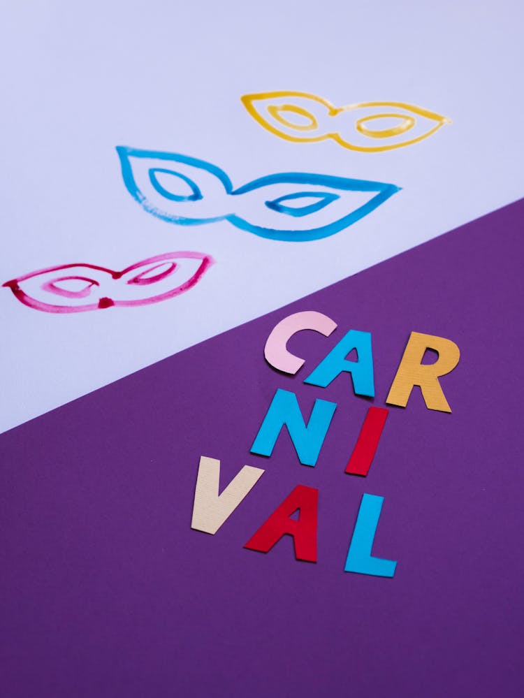 Carnival Paper Cutouts 