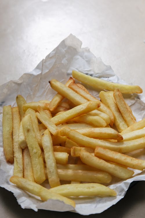 Photo of French Fries on a White Paper