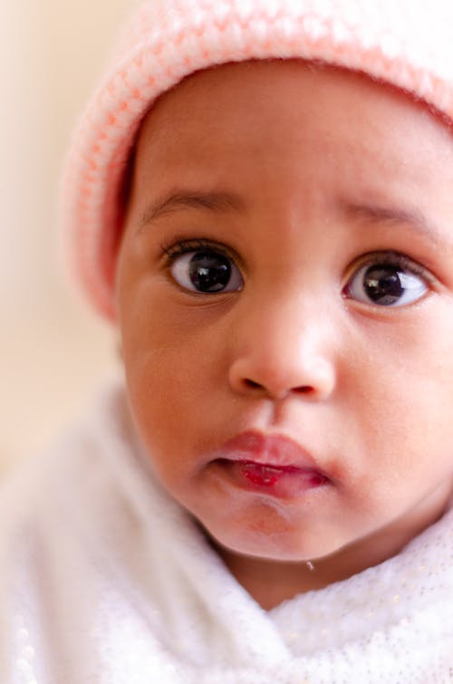 Free Close-up Photo of Cute Baby  Stock Photo