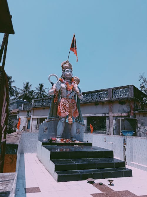 Statue of Hanuman, a Hindu Deity 