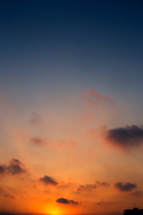 Free stock photo of color, evening sun, gradient Stock Photo