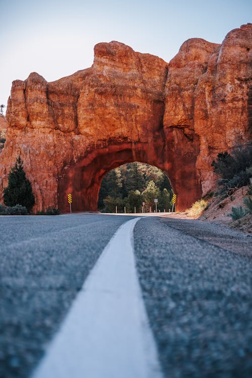 Road under Natural Arch
