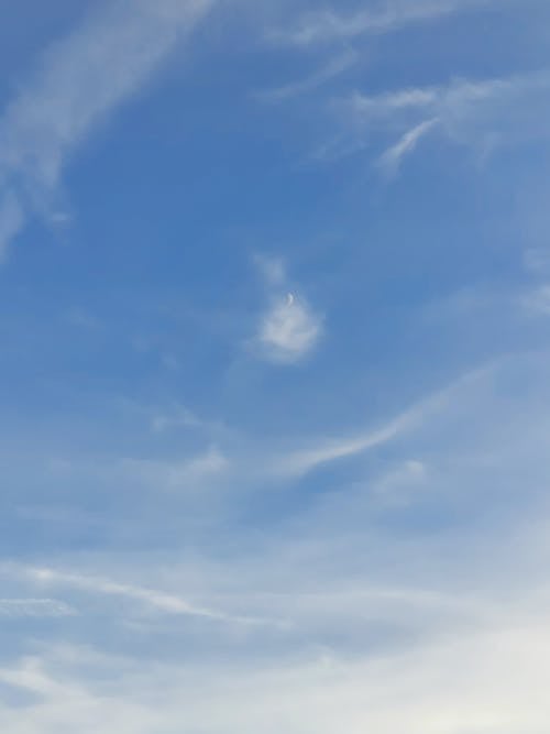 Gratis stockfoto met atmosfeer, blauwe lucht, hemel achtergrond