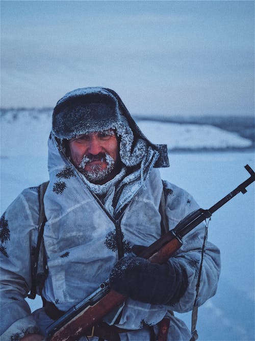 Gratis lagerfoto af forkølelse, frost, hær