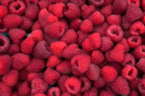 Close-up of Fresh Raspberries