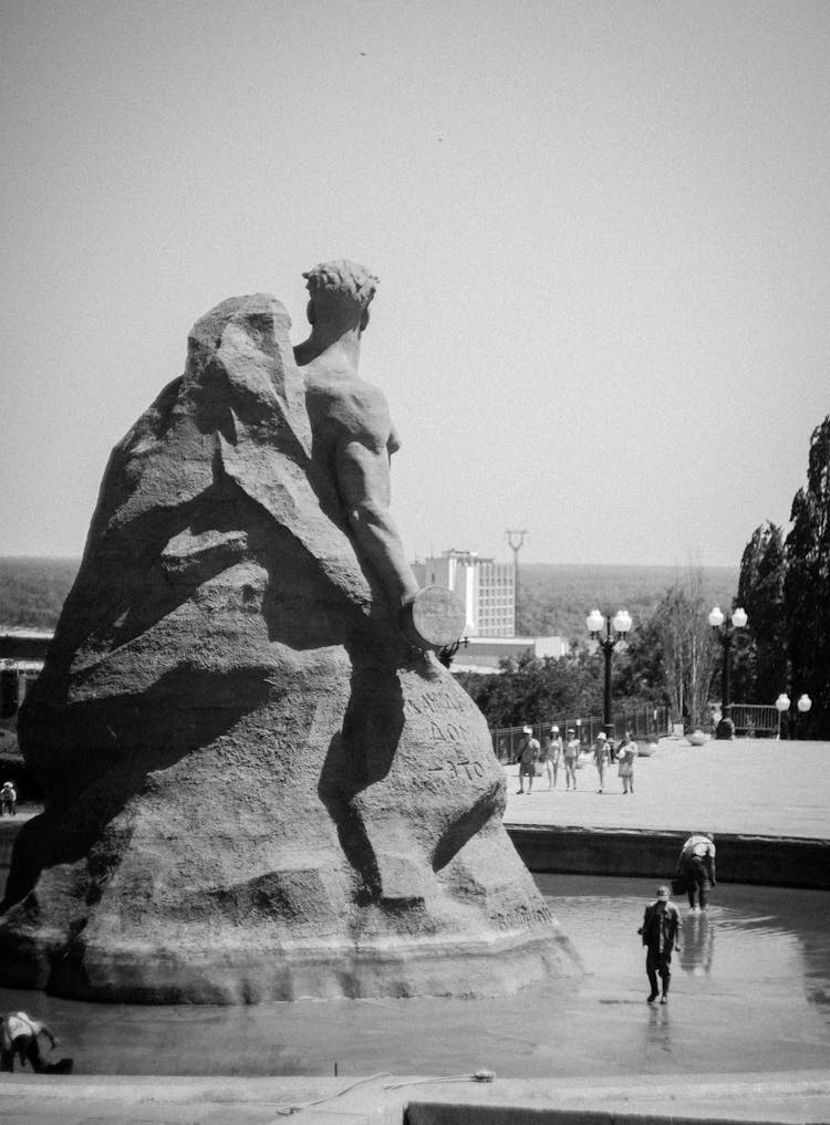 Sculpture On The Mamayev Kurgan, Volgograd, Russia