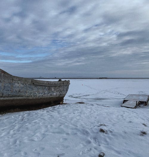 コールド, ボート, 冬の無料の写真素材