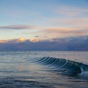 undertow artwork — ocean waves at dusk by Aleksandra Anoshko on Pexels