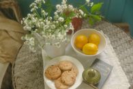 Brown Round Cookies on White Ceramic Bowl