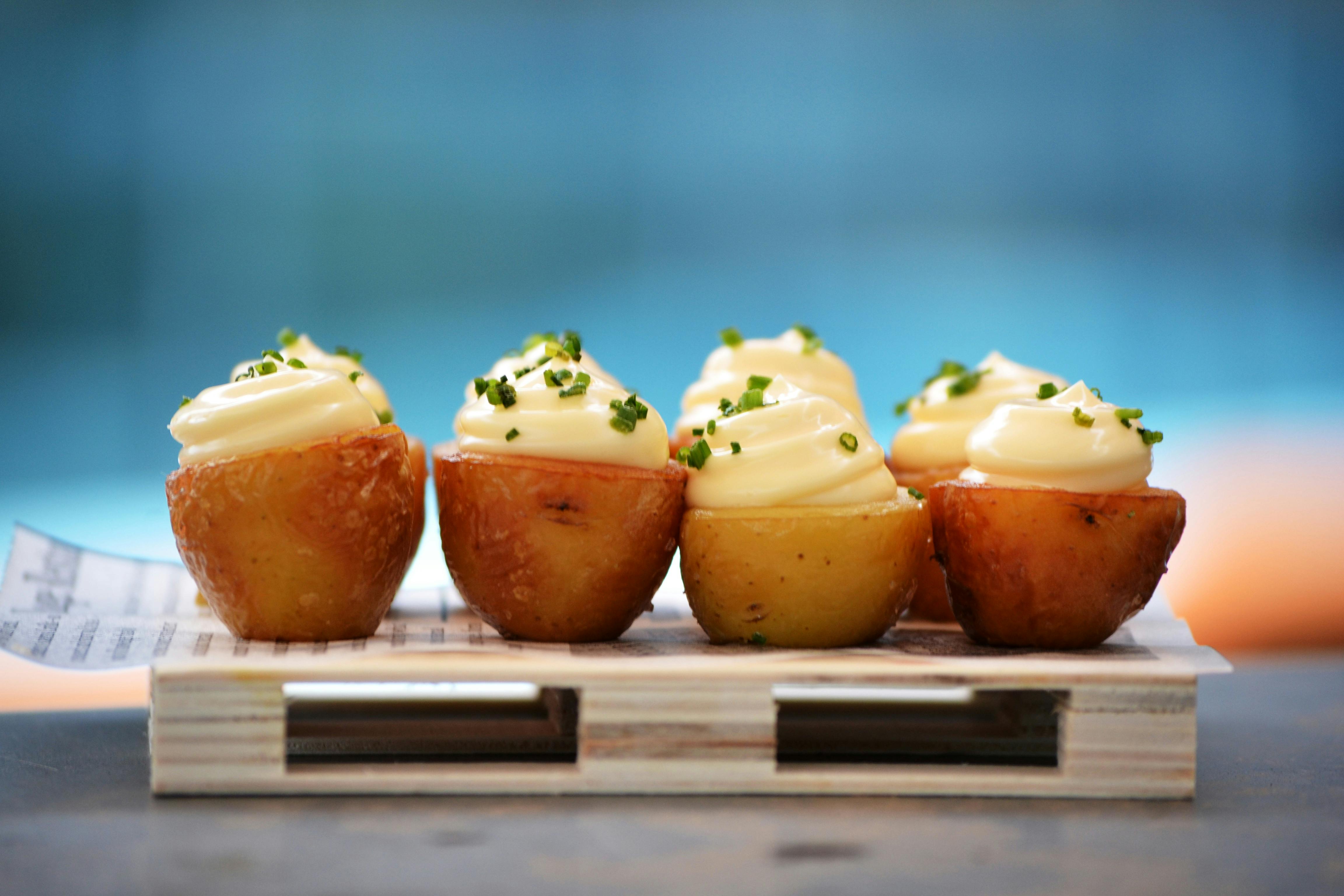 Cream Stuffed Potatoes · Free Stock Photo