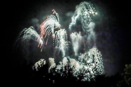 Gratis stockfoto met 4th of july, blauw vuurwerk, vuurwerk
