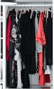 Black and Red Floral Dress