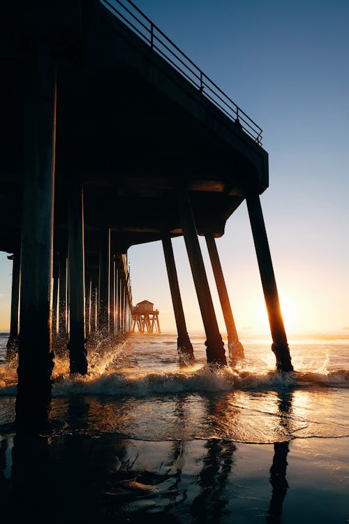 Gratuit Imagine de stoc gratuită din apus, California, coloane Fotografie de stoc