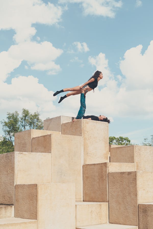 Free stock photo of acro yoga, acrobat, acrobatics