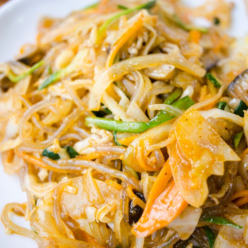 Cabbage and Carrot Fried Rice