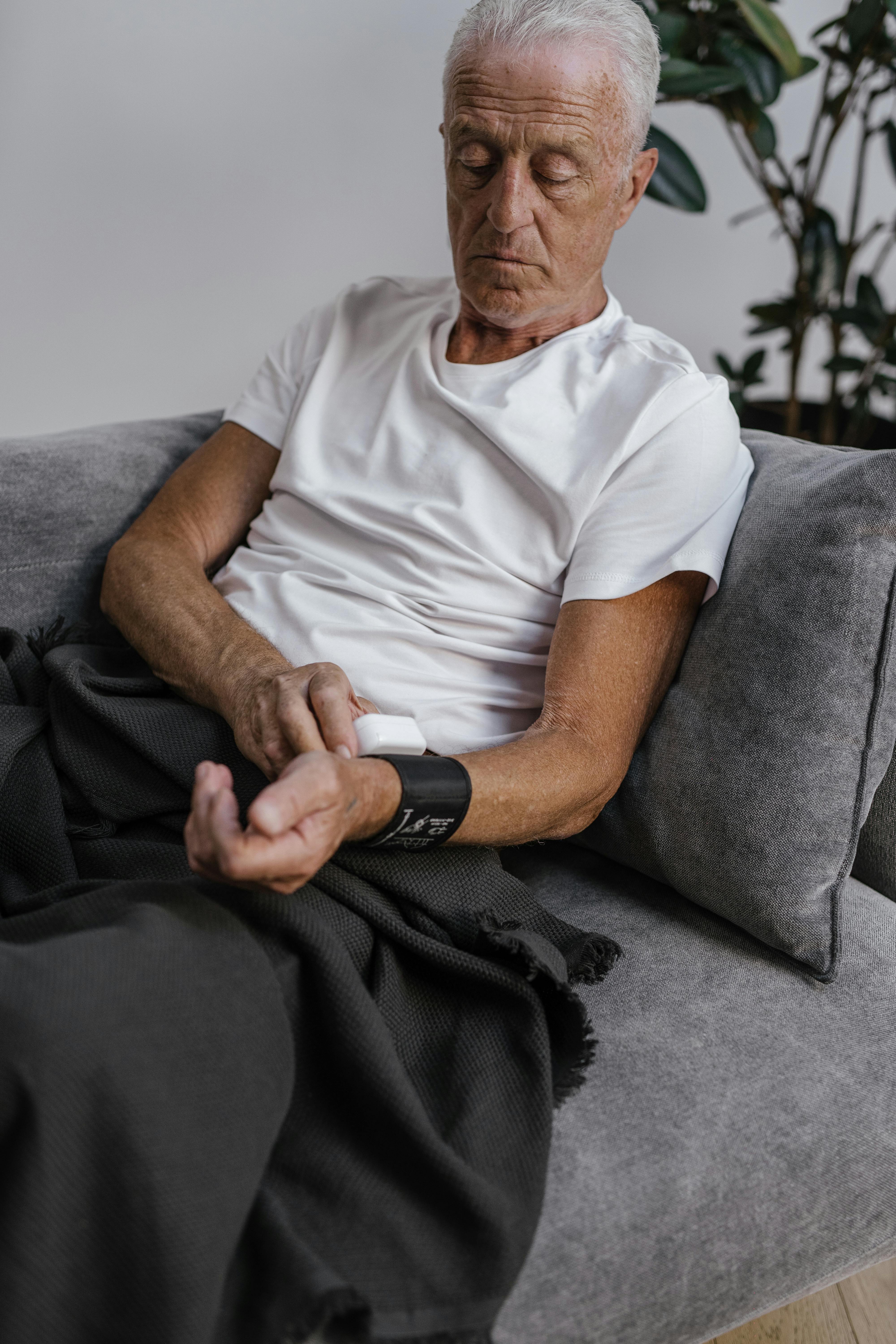 What is too high blood pressure for elderly?