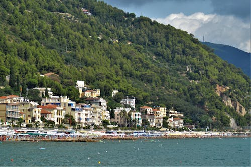 City Buildings Near Green Mountain