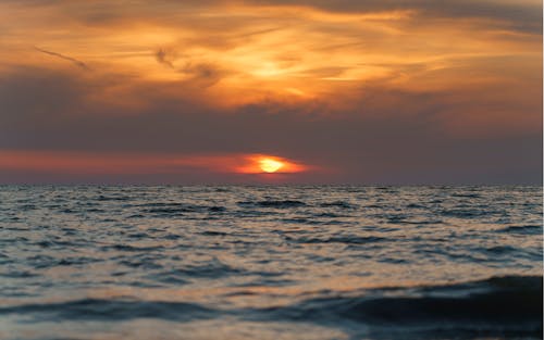 Ocean View During Sunset