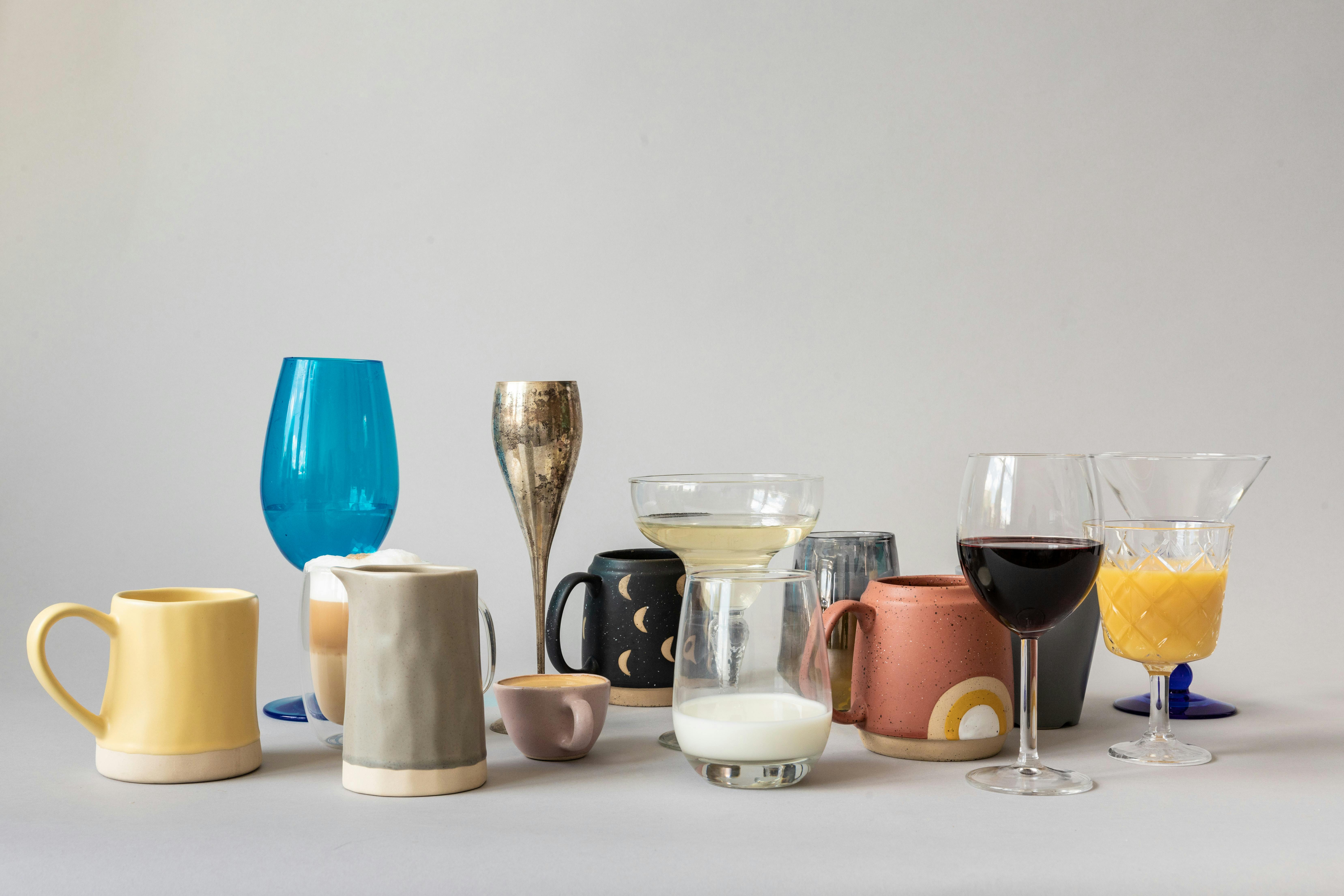 Tipos de vasos y copas: descubre la variedad