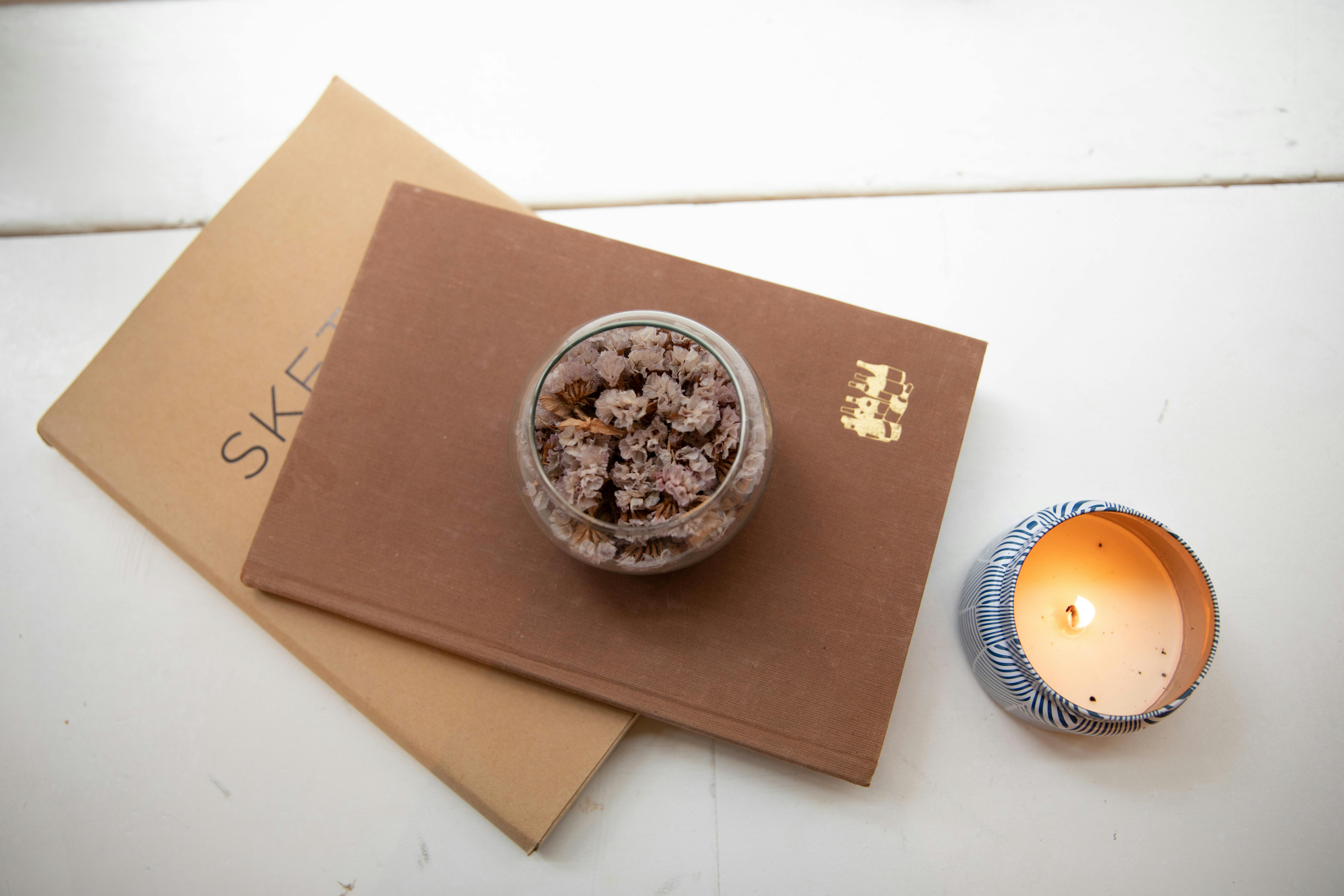 entry table keys and notebook cozy home lifestyle photo 2