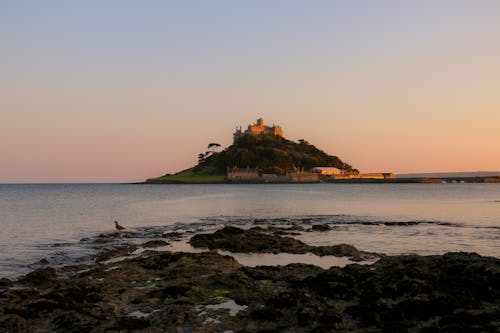 Photos gratuites de angleterre, château, coucher de soleil