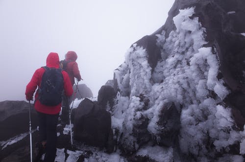 Hikers in Red Jacket